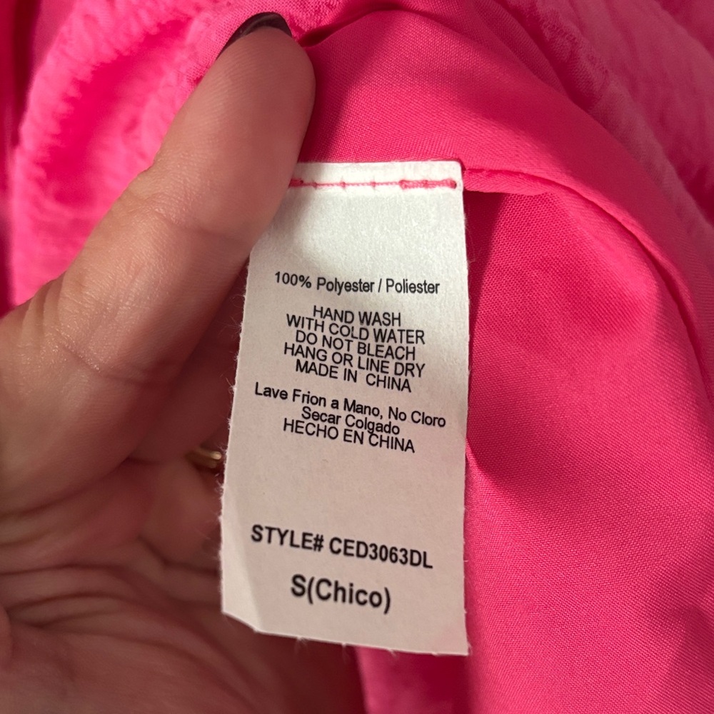 Hot Pink Dress - image 4